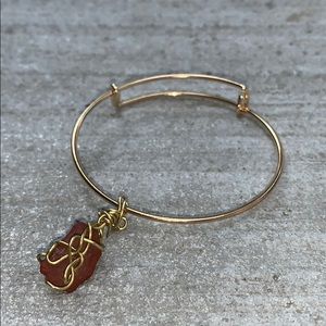 Handmade Wire Wrapped Gemstone Bracelet
